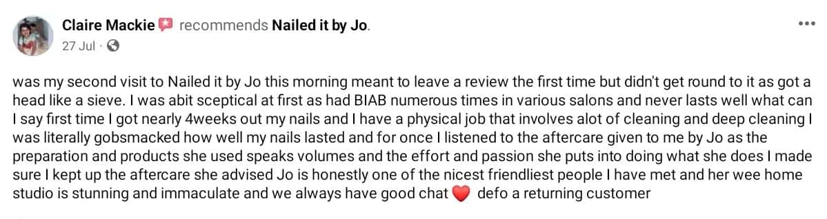 Nailed it by Jo